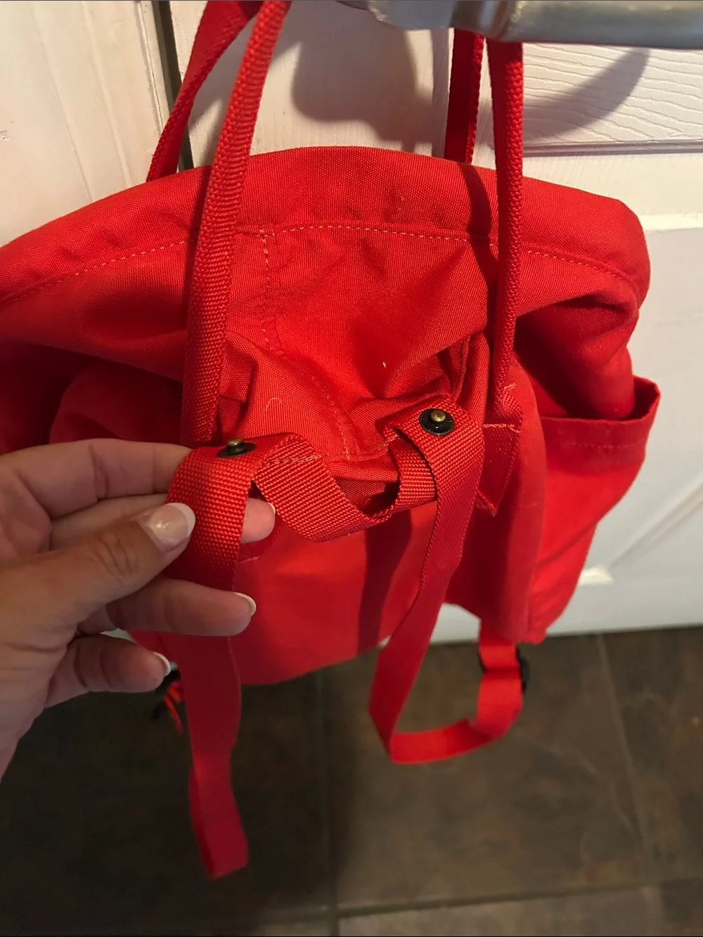 Fjallraven Kånken Backpack in Red